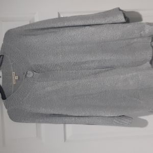 Grey knit cardagin